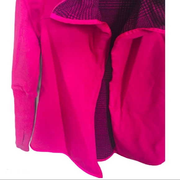 IVIVVA Count Me In Reversible Open Front Wrap/Jacket With Pockets Pink Girls 8Y - Picture 8 of 16